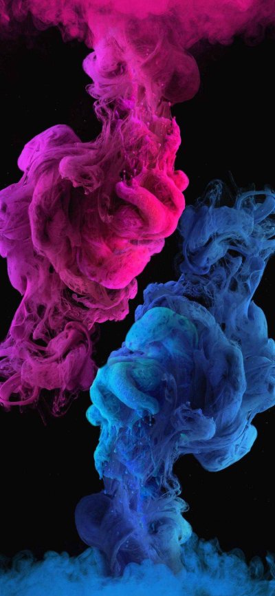 Разноцветный дым