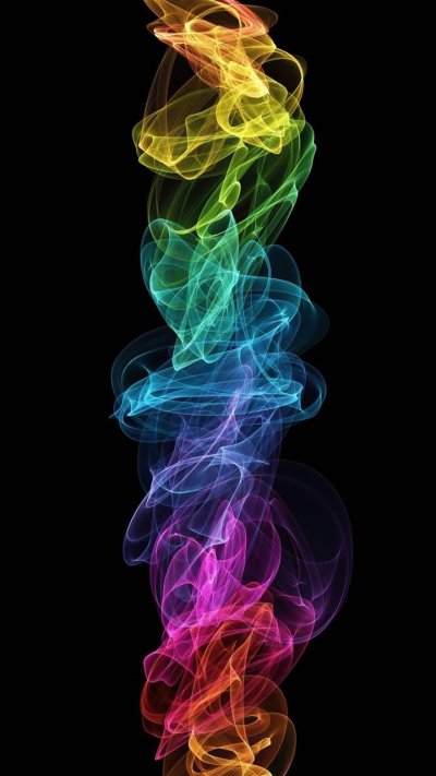 Разноцветный дым