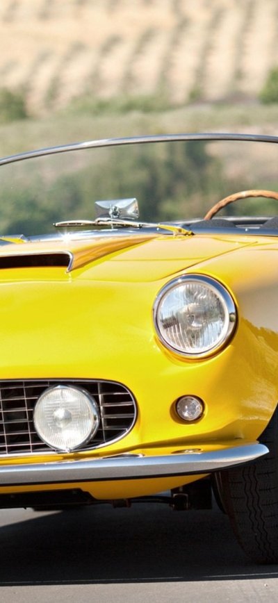 Ferrari g250 кабриолет желтая