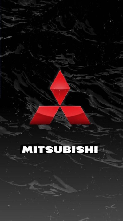Логотип Mitsubishi обои