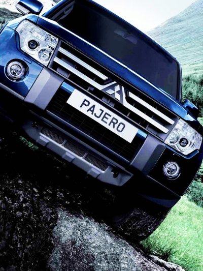 Паджеро на обои