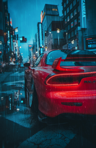 Mazda rx7 Night