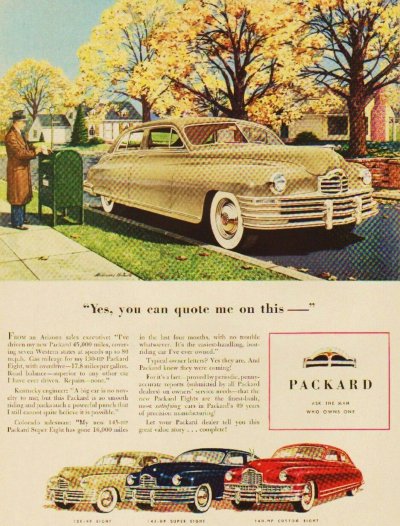 1950 Packard eight Touring