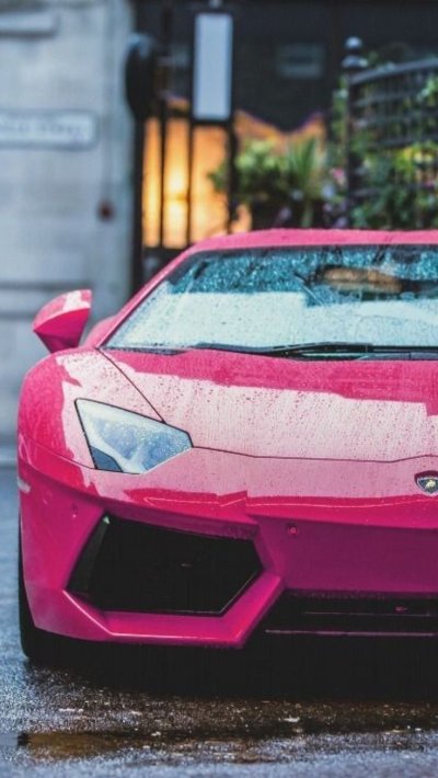 Lamborghini Aventador lp700 розовый