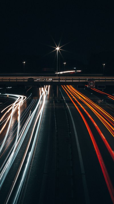 Ночная трасса