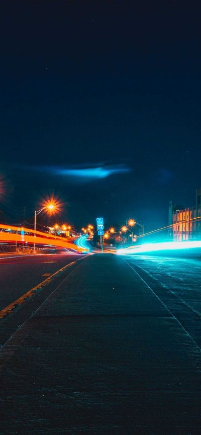 Дорога ночью