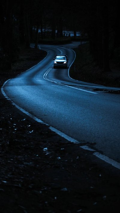 Трасса ночью