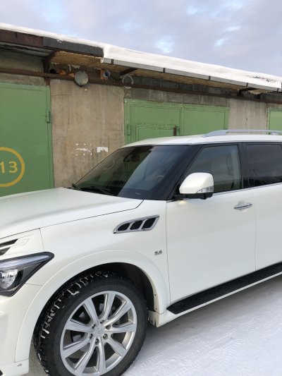 Qx80 Infiniti тонировка