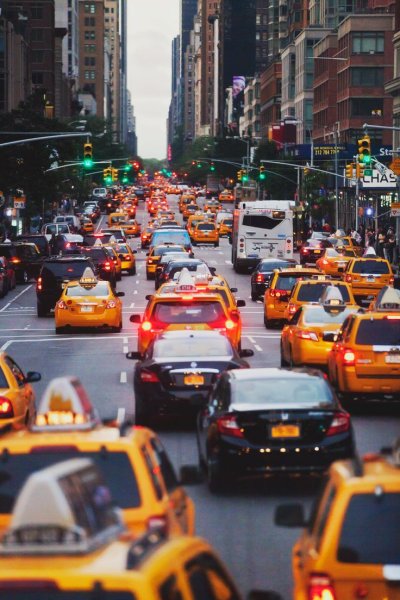 Пробки в Нью-Йорке