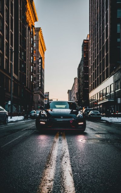 Машины в городе