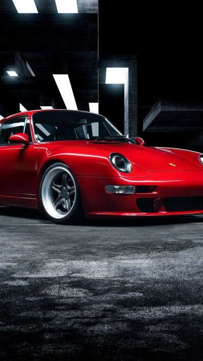 Красные порше