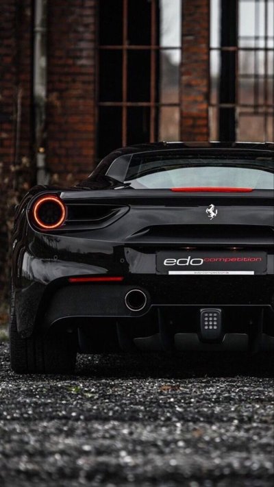 Ferrari 488 GTB Black