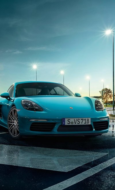 Порше 911 бирюзовый