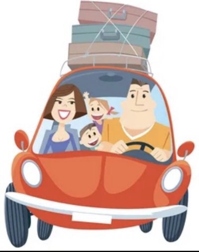 Автомобиль мультяшный