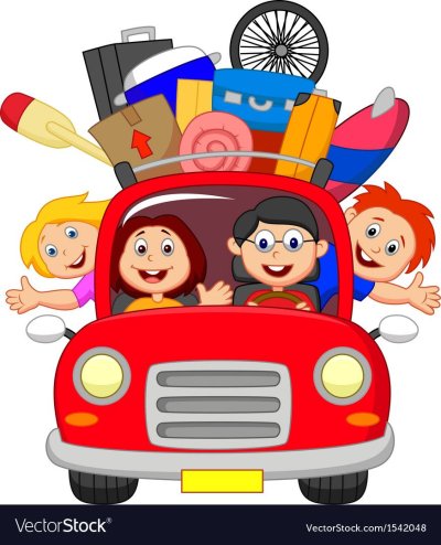 Веселое путешествие на машине