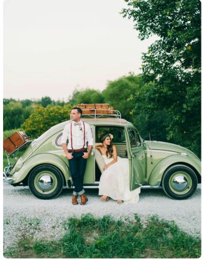Ретро автомобиль на свадьбу