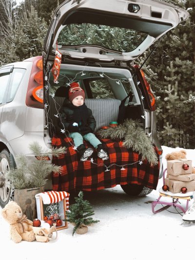 Новогодний багажник