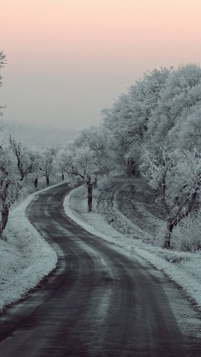 Снежная дорога