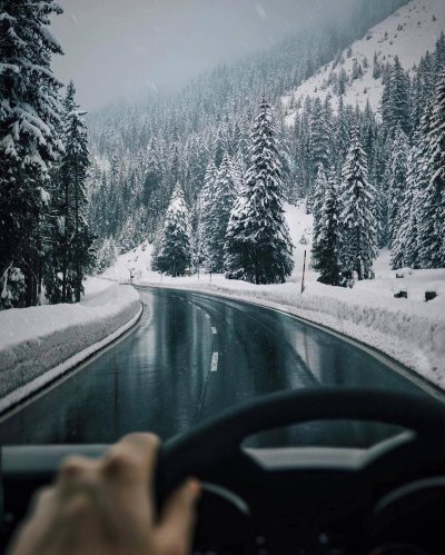 Машина зима