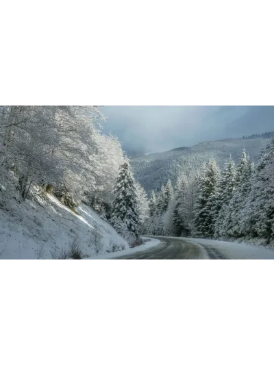 Снежная дорога