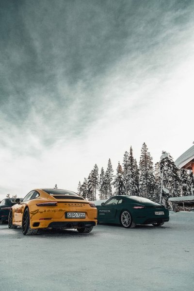 Гонка в снегу