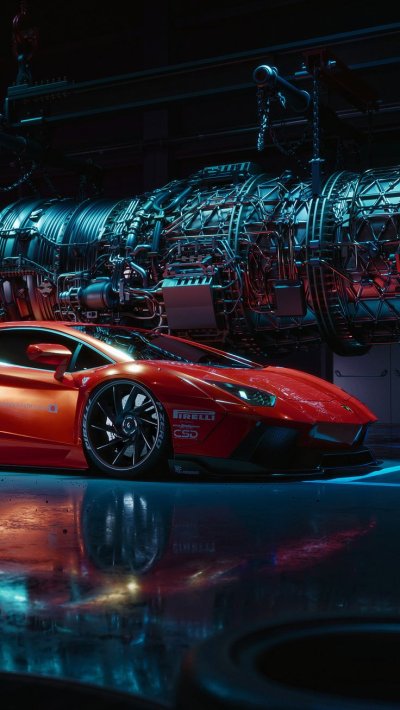 Крутая машина арт