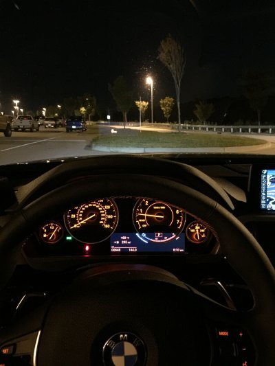 BMW 320 Night Drive
