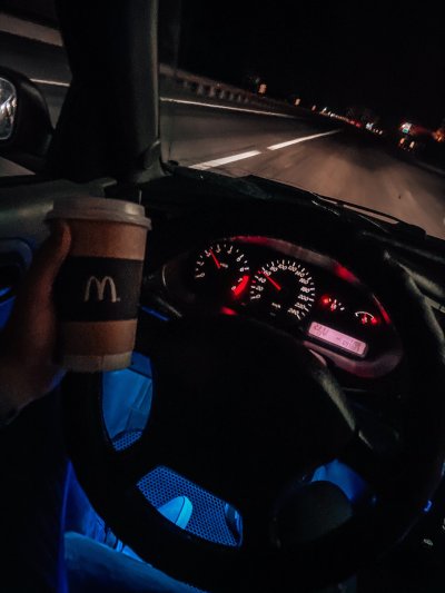 За рулем ночью