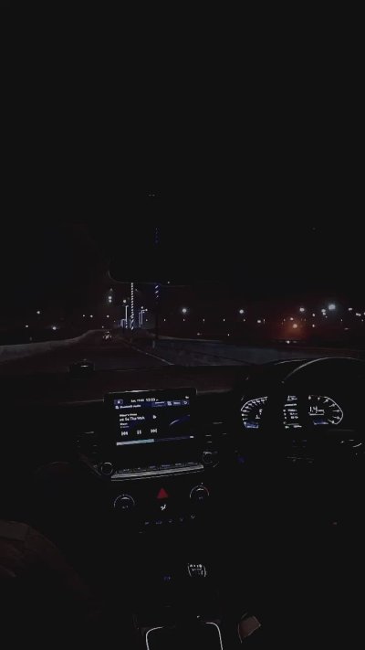 Эстетика поездки ночью