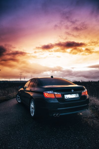 BMW e60 закат