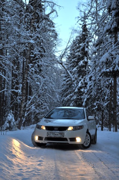 Машина зима