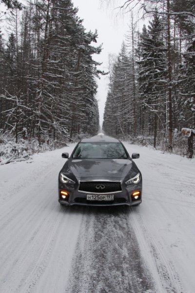 Инфинити q50 зима