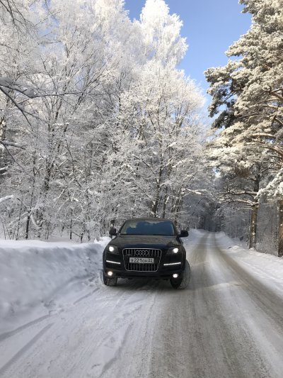 Машина зима