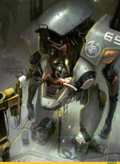 Sci-Fi пилот меха