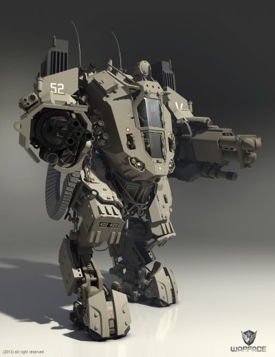 Робот шагоход Sci Fi