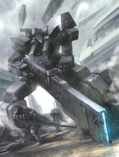 Мехи Armored Core Art