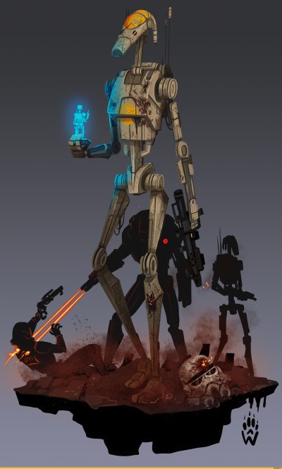 Звёздные войны дроиды b1