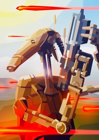 Боевой дроид b1