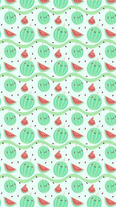Фон с арбузиками