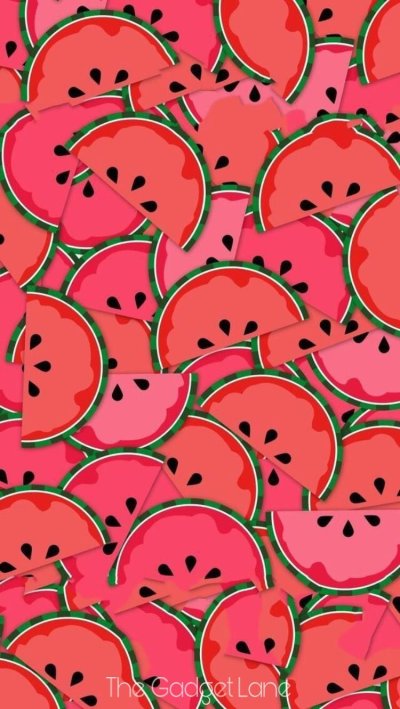 Фон с арбузиками