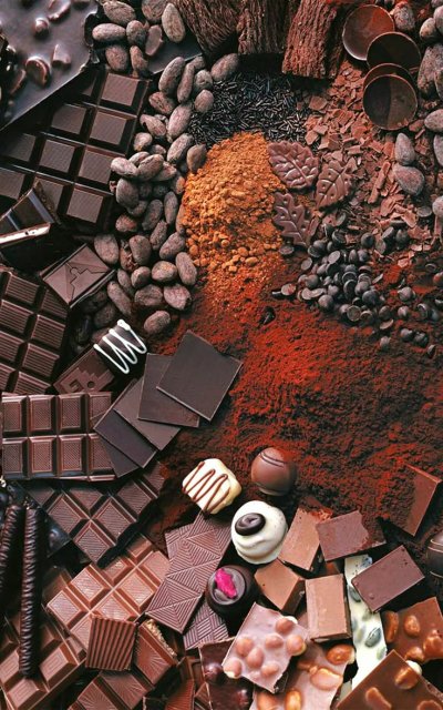 Заставки на телефон шоколад