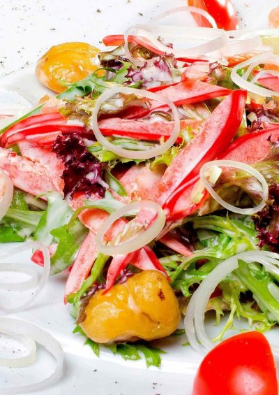 Обои на телефон с салатом