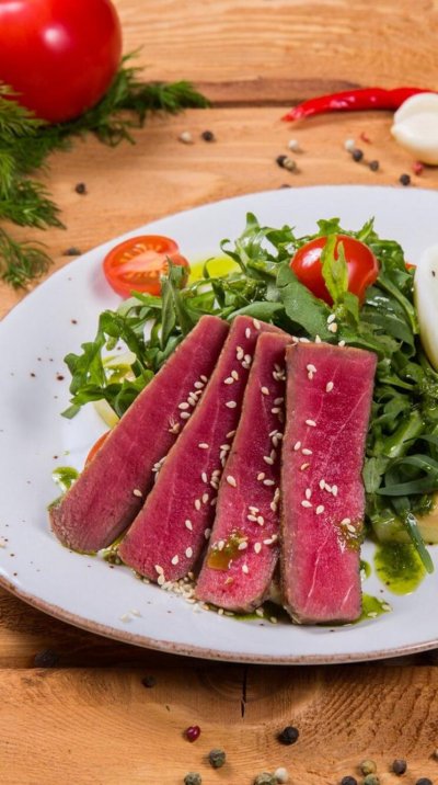 Тунец блюдо