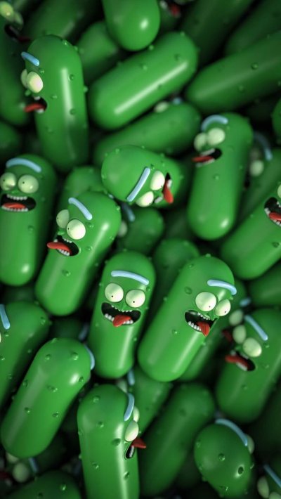 Огурчик Рик арт