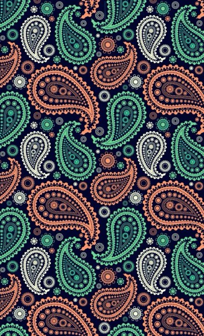 Турецкие огурцы орнамент