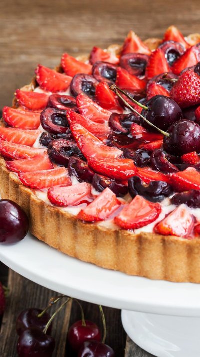 Пирог с ягодами