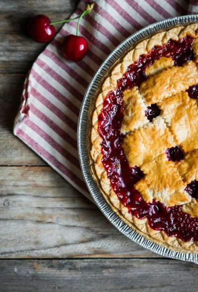 Пирог с вишней