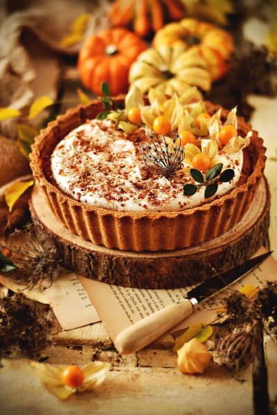 Осенний торт