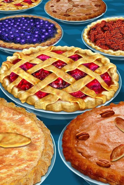 Пирог на конкурс