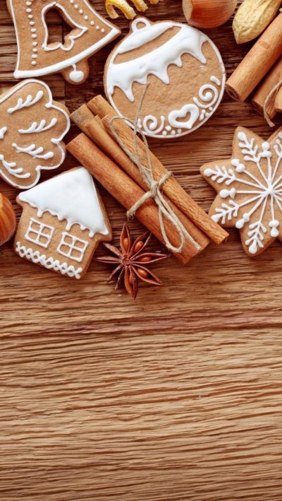 Имбирное печенье новогоднее